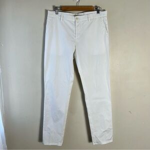 Etro Men’s White Chino Trouser Straight Leg Pant Size IT 50 US 34 Italy Designer